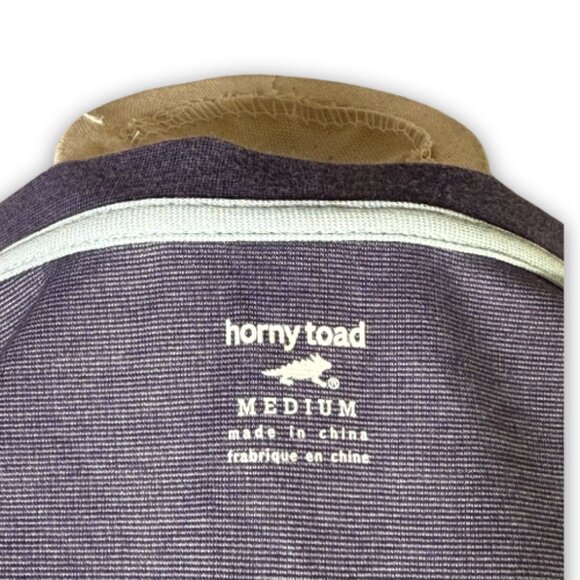 Horny Toad (Toad&Co) Purple 3/4 Sleeve Jersey Knit A-Line Dress Sz Medium - Picture 7 of 9